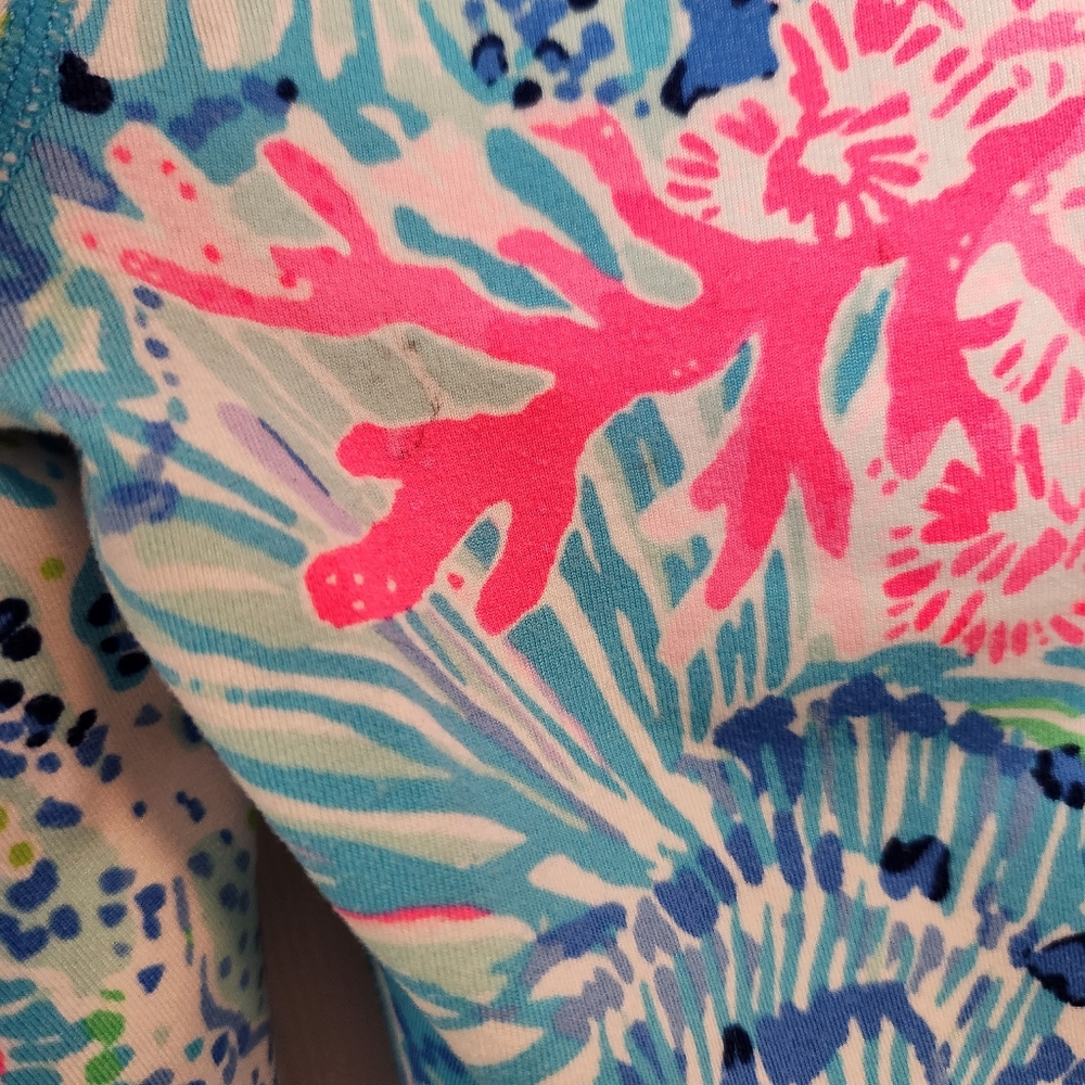 Lilly Pulitzer Luxletic High Rise Weekender Sink Or Swim Size XS - Picture 6 of 10